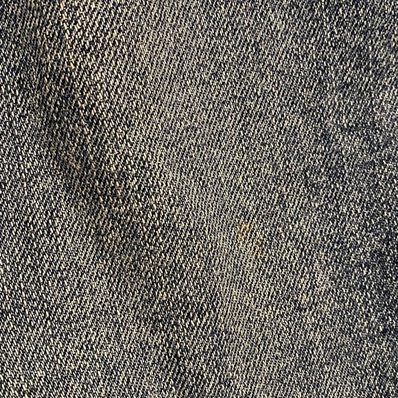 Gap Denim Girlfriend Raw Hem Blue Jeans Size 30 in Dark Indigo - Picture 11 of 11